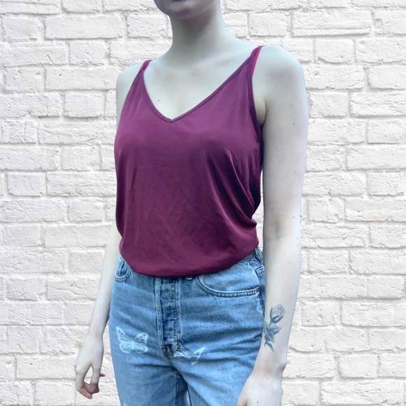 BP flowy red tank top - Picture 1 of 5